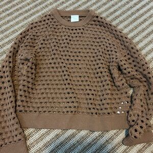 Varley Harshaw Sweater Brown- Medium